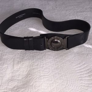 Authentic Burberry London leather belt